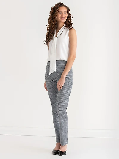 Luxe Ponte Sam Slim Straight Leg Pant