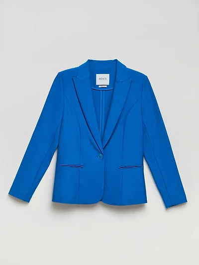 Oxford Classic Suit Blazer Directoire Blue Luxe Ponte