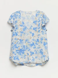 Flutter Sleeve Blouse