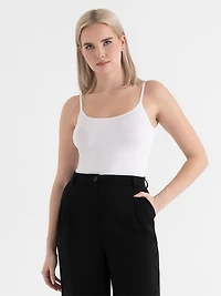 Nylon Scoop Neck Cami