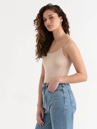 Nylon Scoop Neck Cami