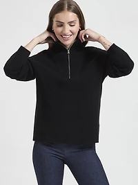 Quarter Zip Pullover Sweater
