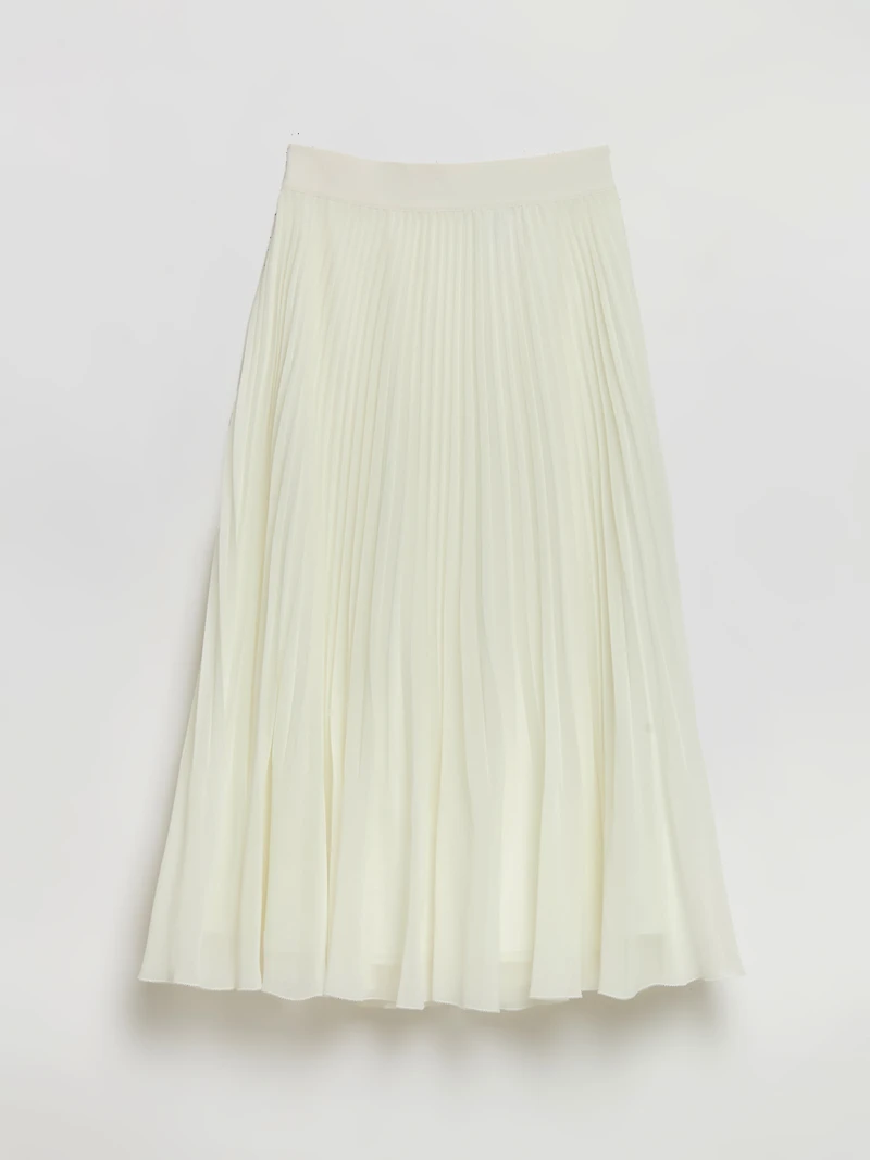 Release Pleat Midi Skirt