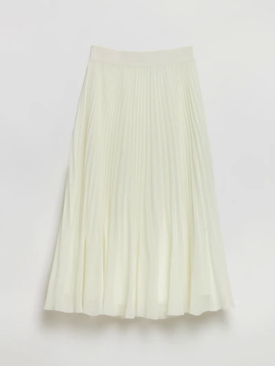 Release Pleat Midi Skirt