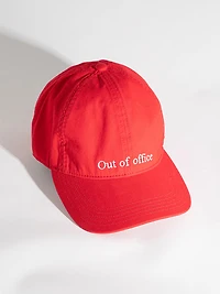 Out of Office Baseball Cap
