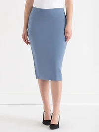 Luxe Ponte Pencil Skirt