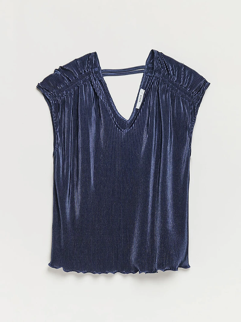 Plisse Extend Sleeve Top