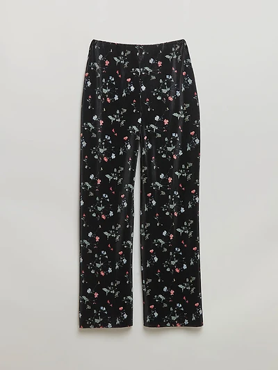 Wide Leg Plisse Pant