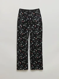 Wide Leg Plisse Pant