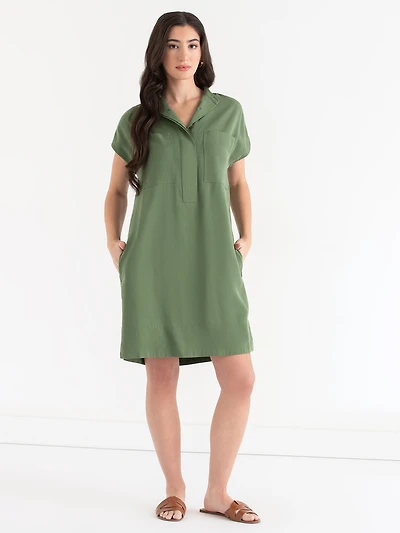 Tencel Utility Dress