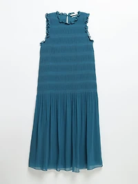 Micro Pleat Dress