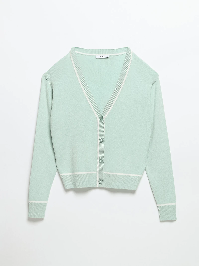 V-Neck Cardigan