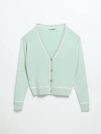 V-Neck Cardigan