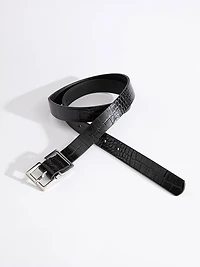 Double Square Buckle Belt