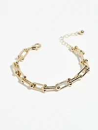 14K Gold Plated Hardware Bracelet