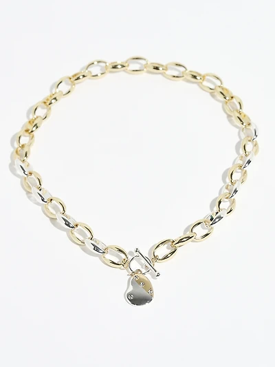 Duo-Tone Chain Necklace