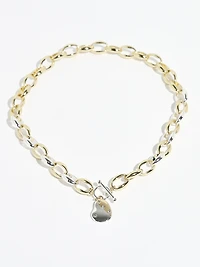 Duo-Tone Chain Necklace