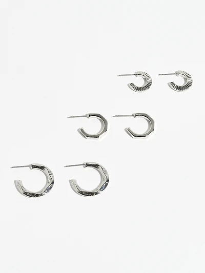 Hoop Earring Trio