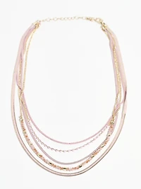 Multi-Strand Colour Necklace