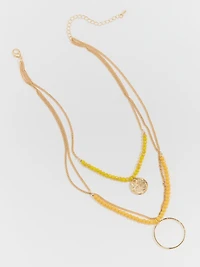 Triple Strand Necklace