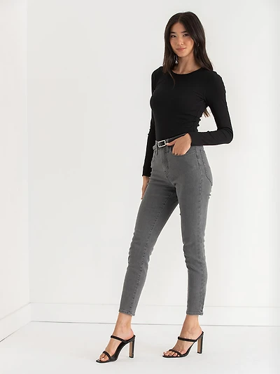 Skylar Skinny Jeans Smoke Grey