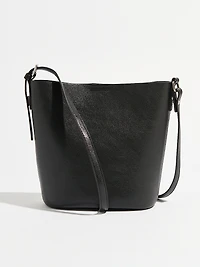 Black Bucket Bag
