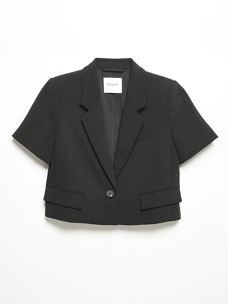 Classic Short Sleeve Blazer