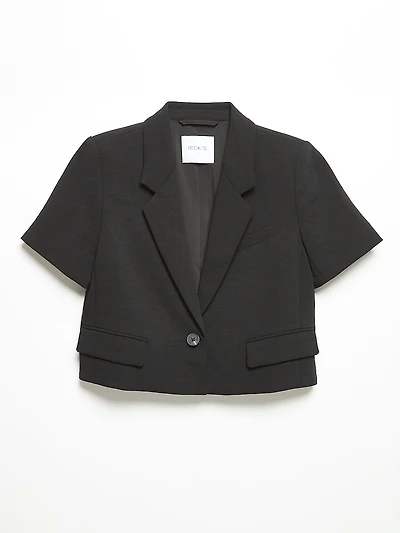 Classic Short Sleeve Blazer