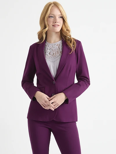 Mayfair Blazer Luxe Ponte