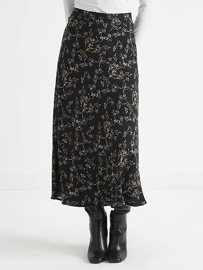 Midi Slip Skirt