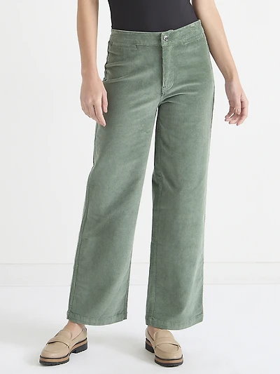 Wide Leg Corduroy Pant