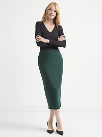 Column Skirt Luxe Ponte