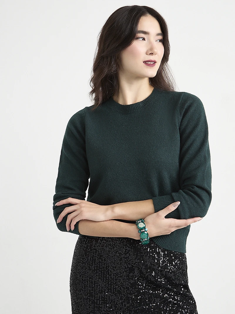 Cozy Crew Neck Cloud Sweater