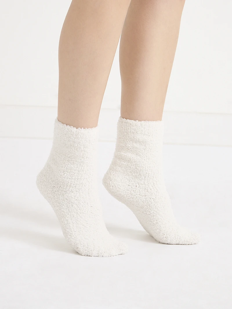 High Crew Feather Socks
