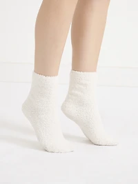 High Crew Feather Socks