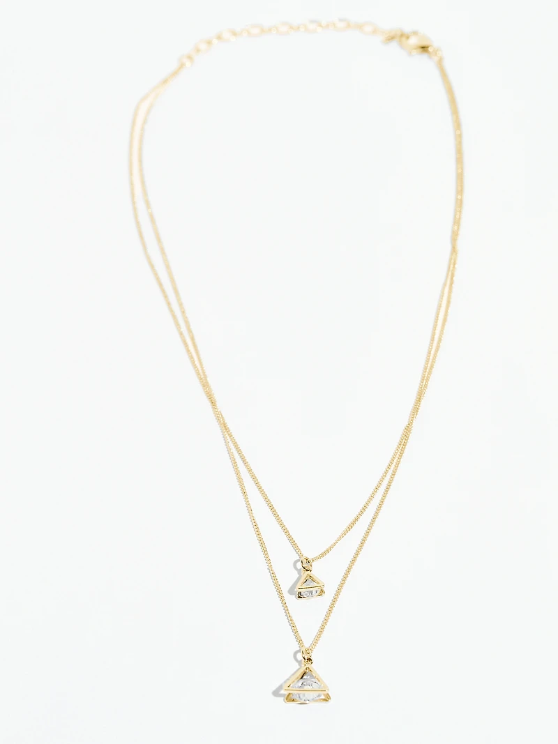 Silver Cubic Zirconia Necklace