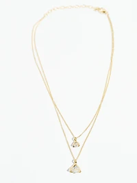 Silver Cubic Zirconia Necklace