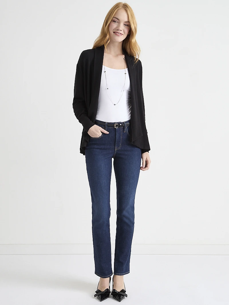 Long Sleeve Hacci Cover Up