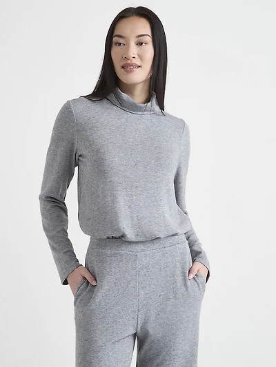 Long Sleeve Hacci Turtleneck