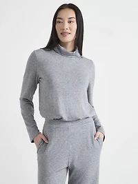 Long Sleeve Hacci Turtleneck