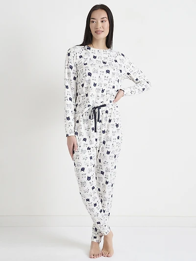 Long Sleeve Top & Jogger Sleep Set