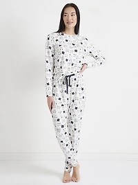 Long Sleeve Top & Jogger Sleep Set