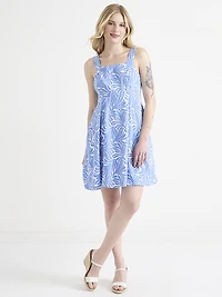 Linen Empress Mini Dress