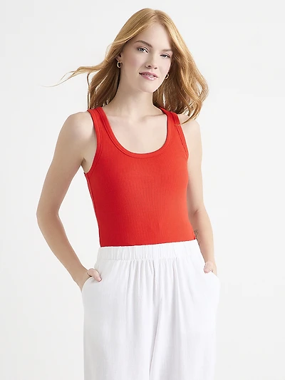 Rib Knit Tank Top