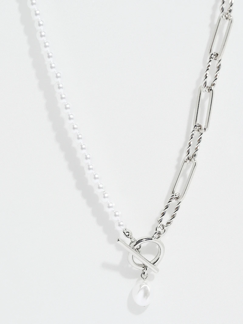 Pearl Ball Chain Necklace
