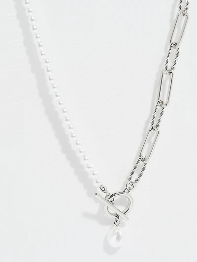 Pearl Ball Chain Necklace