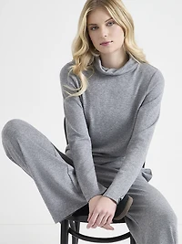 Long Sleeve Hacci Turtleneck