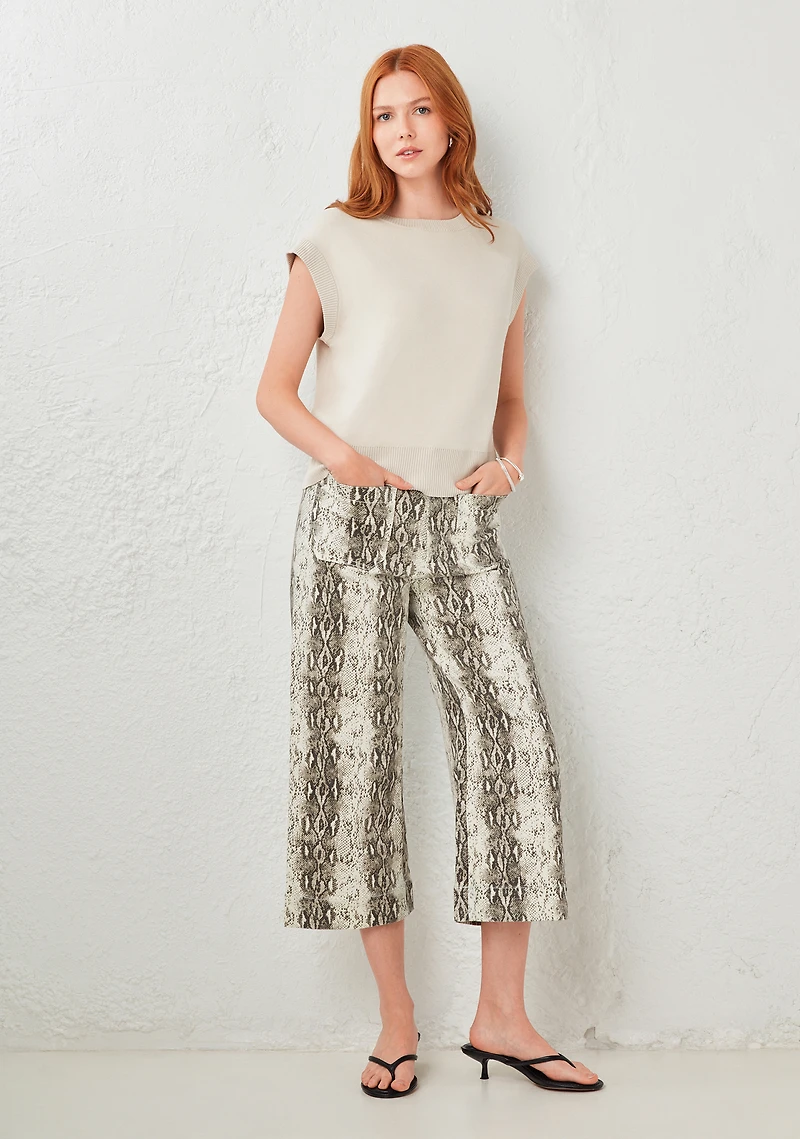 Extend Sleeve Sweater Pumice