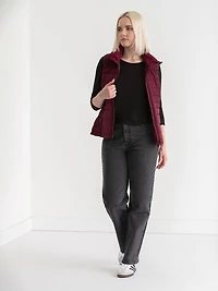 Peyton Packable Vest with Removable Hood