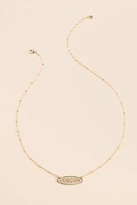 Capricorn Pendant Necklace